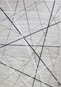 SESIA R1002 GRIS GRIS NEGRO 60x90cm TAPETE - LN