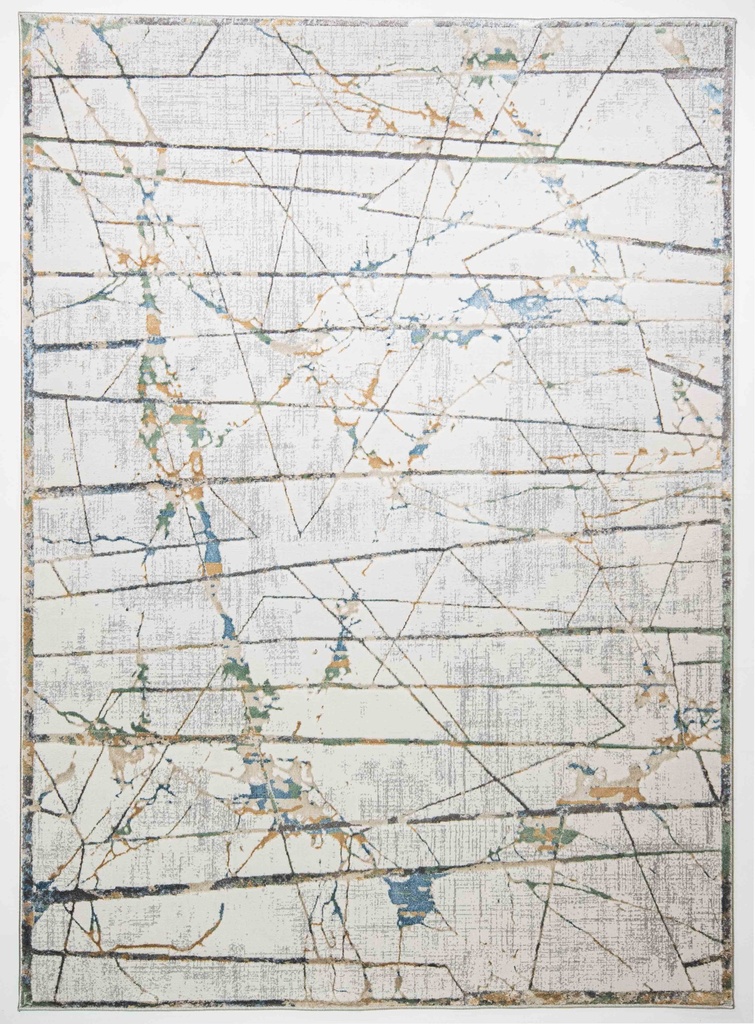 ZARIA T2199 GRIS CREMA 60x90cm TAPETE - LN26