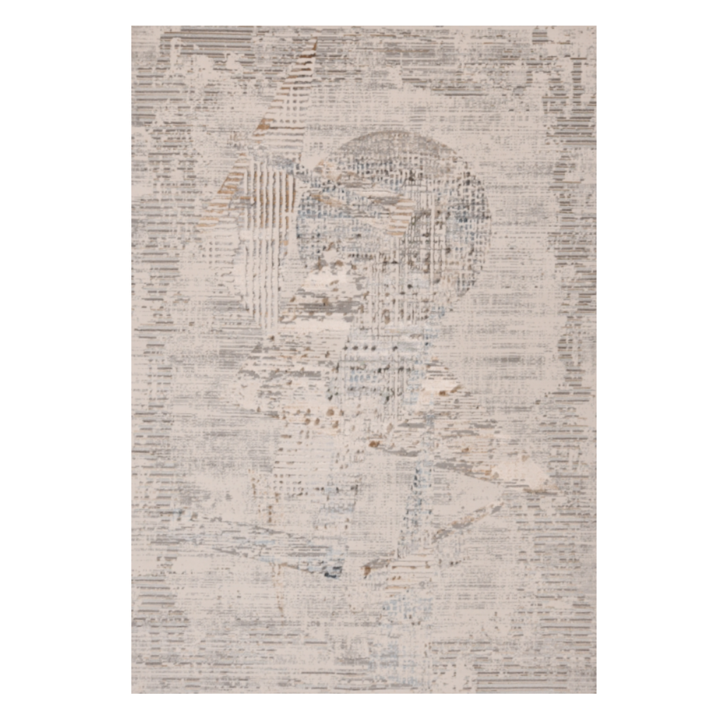 ZARIA T2234 GRIS CREMA 240x330cm TAPETE - LN26