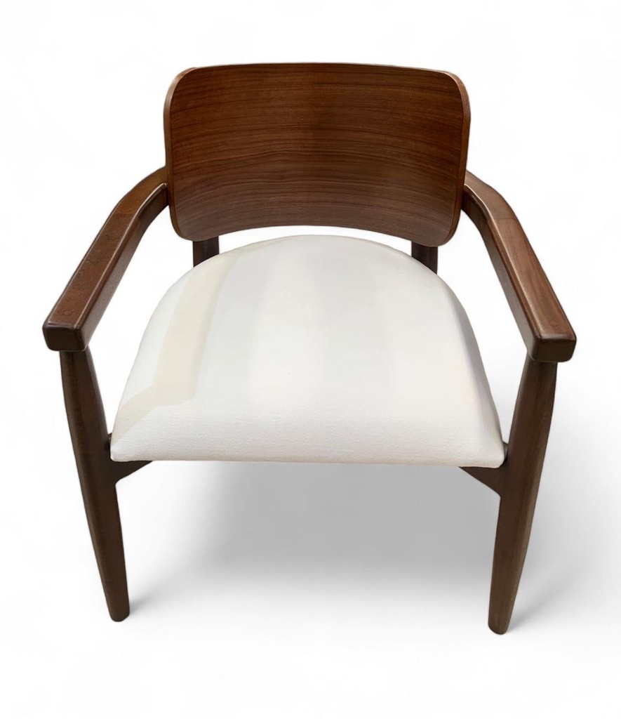 MALLORCA SILLA RESPALDO MADERA tapiz en tela g1 - Y