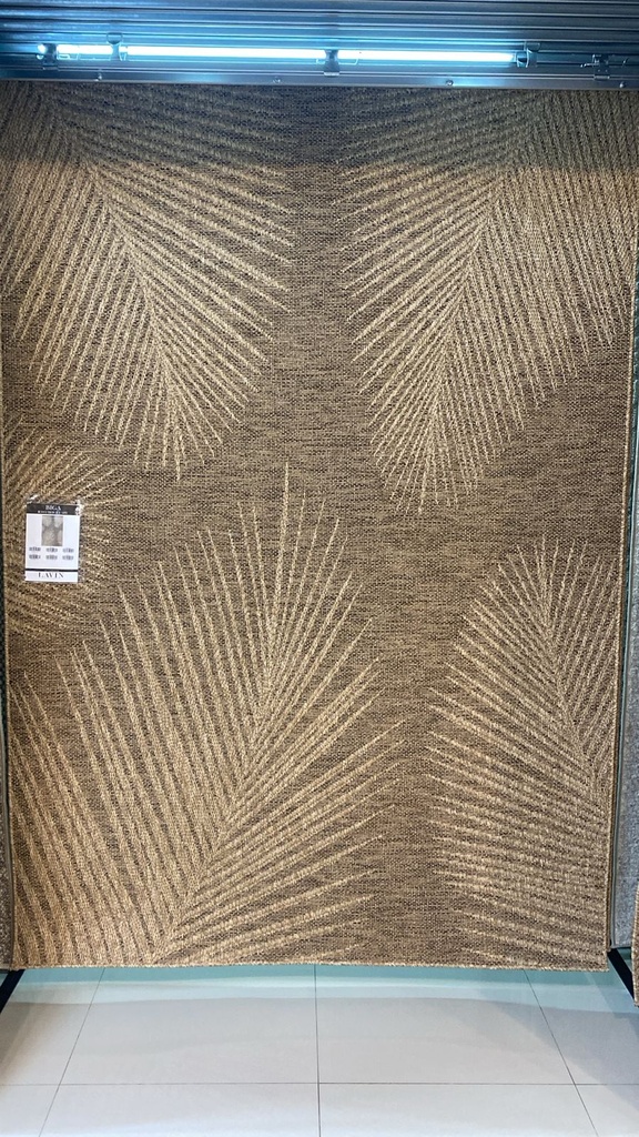 BIGA R3002 BEIGE CAFÉ 60*90 TAPETE PARA EXTERIOR - LN26