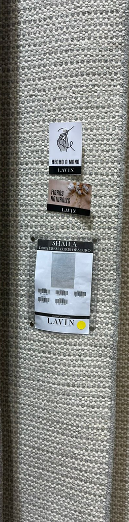 SHAILA D8002 CREMA GRIS OBSCURO 200*290  - TAPETE LN
