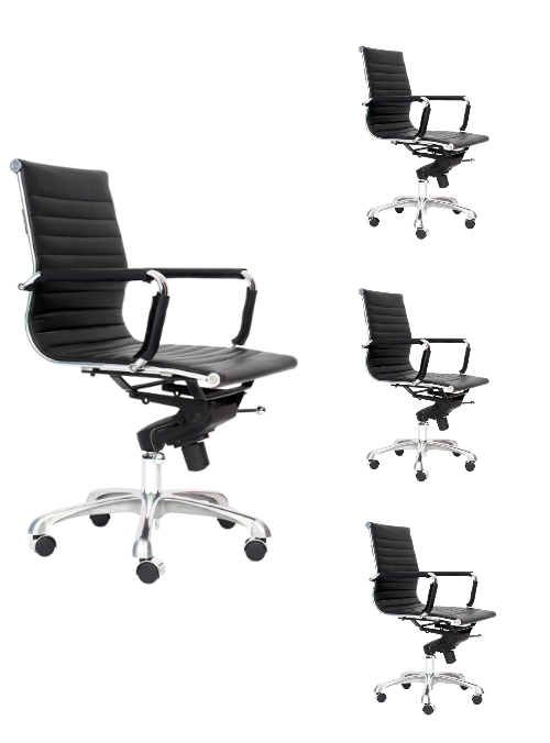 EAMES SILLA OFICINA RB REPLICA CADIZ set 4 - M25 *agotado en cafe