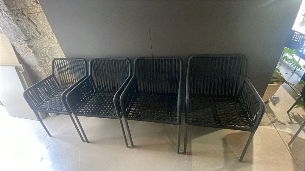 CHAP SET 4 SILLAS PARA EXTERIOR