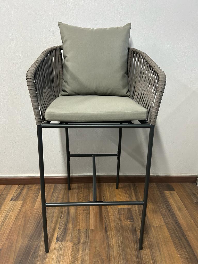 HAWAII BANCO PARA EXTERIOR CON COJINERIA BEIGE - M25