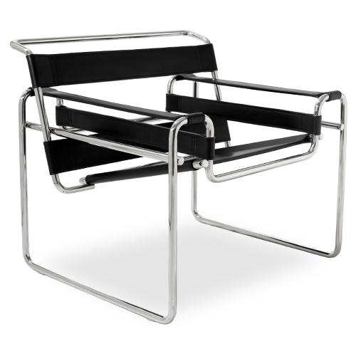 WASSILY SILLON LOUNGE REPLICA negro - MO26  - quedan pocos
