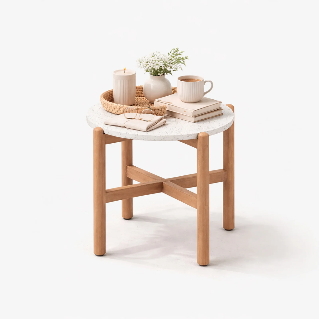 BEQ MESA LATERAL PARA EXTERIOR - JM26 *nuevo