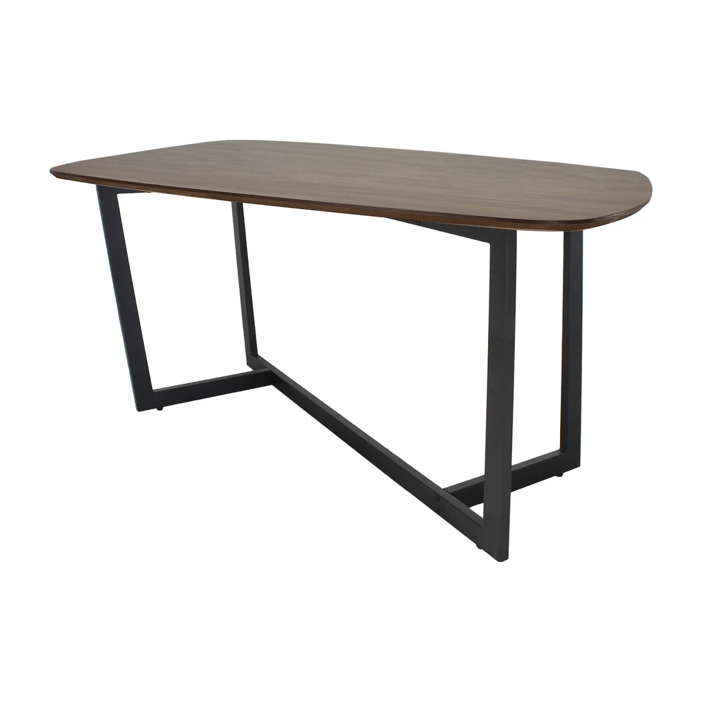 AMALFI MESA DE COMEDOR RECTANGULAR 160x75.5 NOGAL - JM26 *Quedan pocos concultar disponibilidad