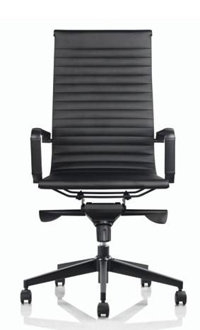 EAMES SILLA OFICINA RA REPLICA CADIZ NEGRA/NEGRA - M26