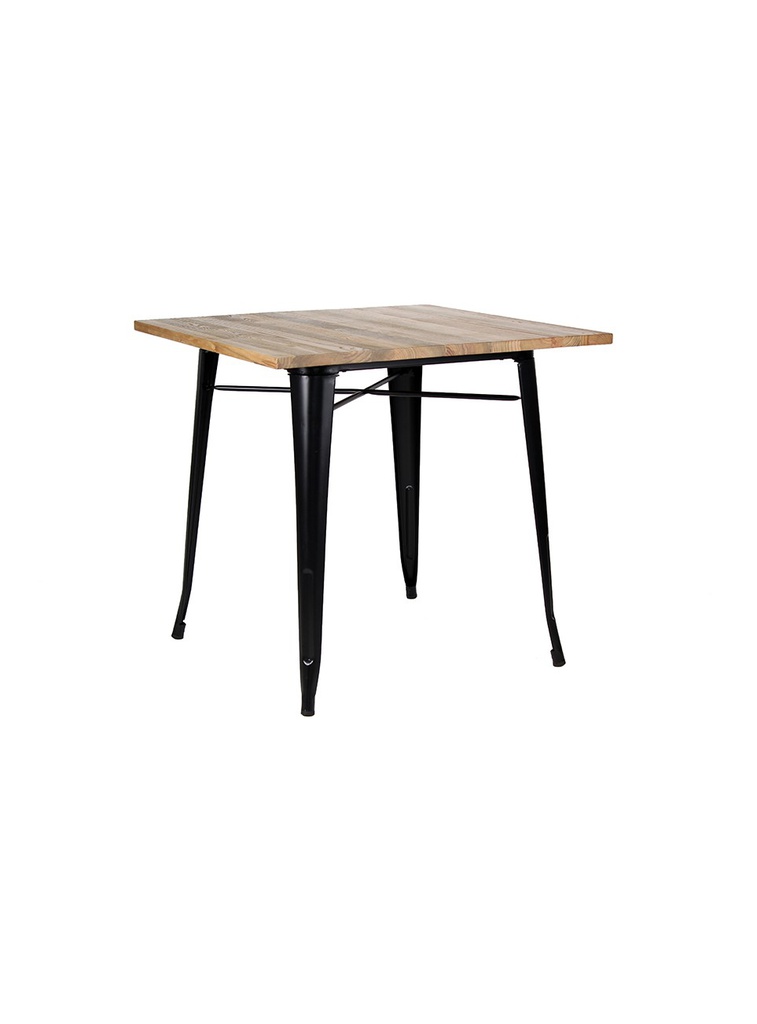 TOLIX MESA DE COMEDOR 80 REPLICA BOLTON NATURAL - MO26 *agotado/en transito