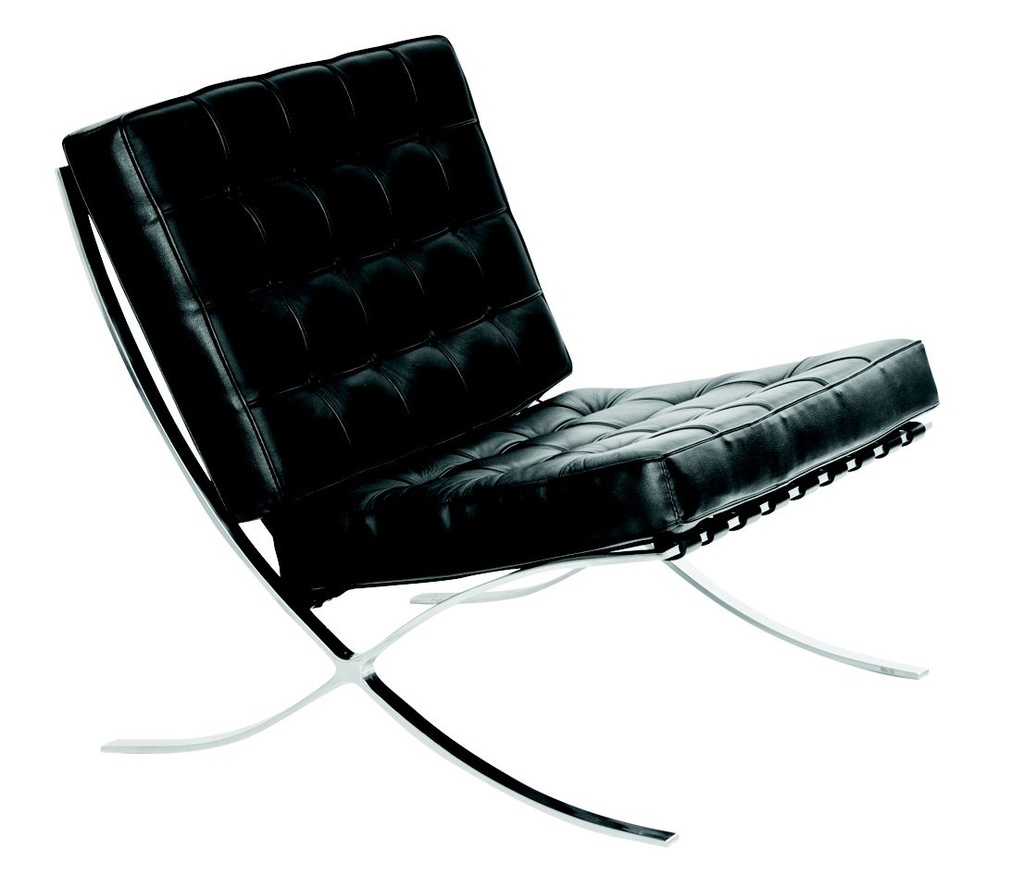 BARCELONA SILLON REPLICA AVIÑON NEGRO - MO26
