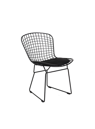 BERTOIA SILLA NEGRA - M25 *piezas de tienda
