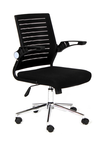 MALAGA OFICINA SILLA BASE NEGRA respaldo negro(agotado), gris o verde - M25
