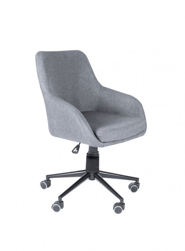 [Silla MARSELLA] MARSELLA SILLA DE OFICINA TAPIZ EN TELA gris - M25