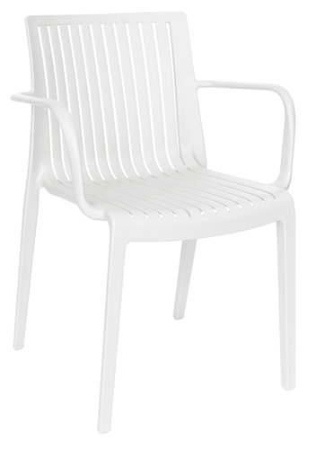 [OHV-7203A] MILOS SILLA EXTERIOR CON BRAZOS set de 4- Oc25