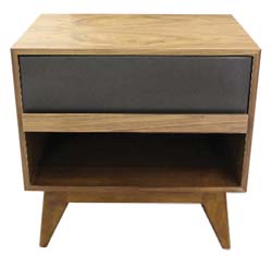 [BU1834-03] LINNA BURO NOGAL GRAFITO CAJON - P25