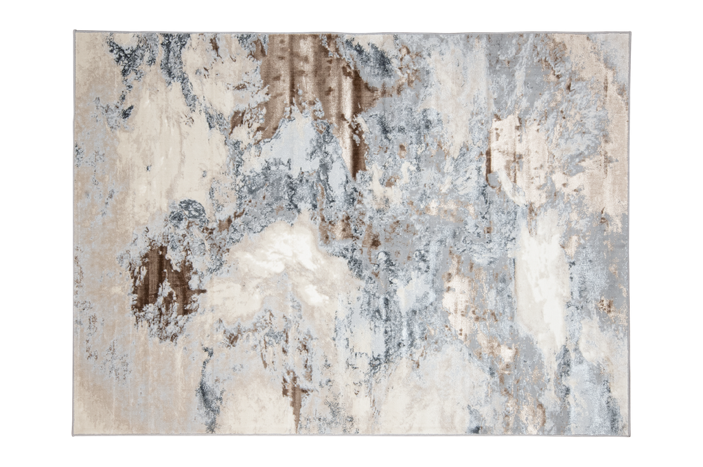 [10098] BESNI T4034 GRIS ORO 160*230 ALFOMBRA TAPETE - LN  