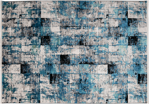 [10506] CIVITA T2266 TURQUESA GRIS ORO 240*340 TAPETE - LN25 *    *  - consultar disponibilidad quedan pocos