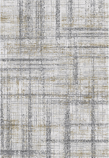 [7530] HADIM T2090 GRIS ORO CREMA 60*90 TAPETE - LN26