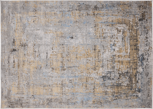 [10490] ADARA T2260 GRIS VERDE ORO 160*230 ALFOMBRA TAPETE - LN 