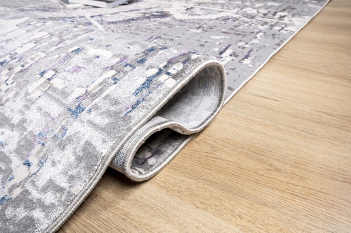 [10499] ADARA T2263 GRIS GRIS 240*340 TAPETE - LN26   - Quedan pocos