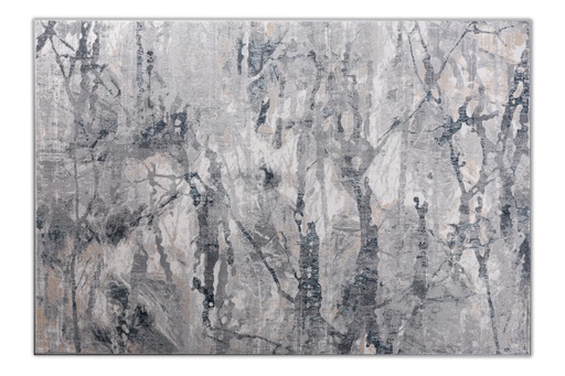 [8370] BERNA U3006 GRIS GRIS 240*330 TAPETE - LN26 - Quedan pocos