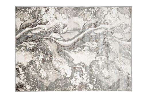 [10117] BESNI T4037 GRIS ORO  60*90 ALFOMBRA TAPETE - LN 