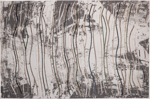 [10668] DELME T5153 CREMA GRIS VERDE 240*330 TAPETE - LN 