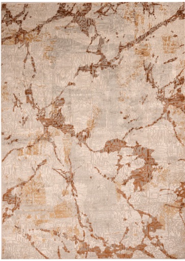 [9647] EYMEN T2212 CREMA GRIS ORO 200*290 TAPETE - LN26  - Quedan pocos