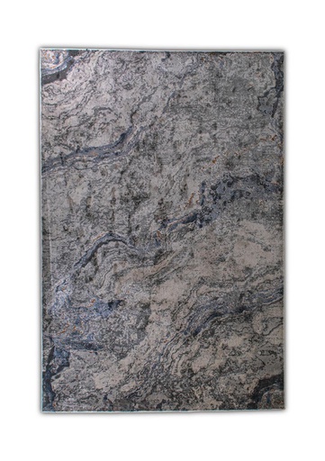 [7550] HADIM T2094 CREMA GRIS ORO 60*90 TAPETE - LN26   