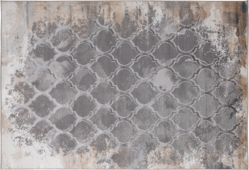 [10370] JASMINE U5012 GRIS NEGRO 300*400 TAPETE - LN  Quedan pocos consultar disponibilidad