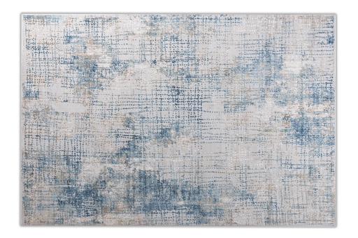[8681] KEMER T2135 AZUL CREMA 160*230 TAPETE - LN26 - Quedan pocos