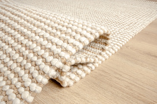 [10852] LATUR N8006  BEIGE/ YUTE 160*230 TAPETE - LN Quedan pocos consultar disponibilidad