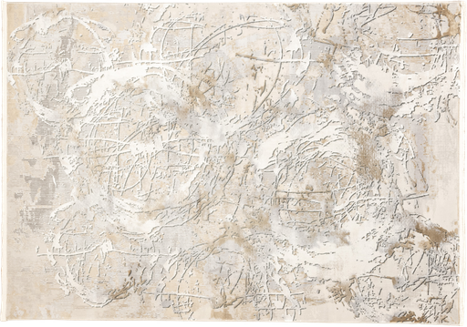 [10586] MINORI T2296 GRIS GRIS ORO 300*400 TAPETE - LN *  Quedan pocos consultar disponibilidad