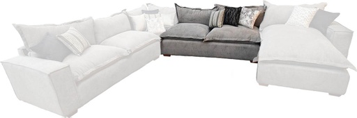 [PAU4] VIOLETA LOVE SEAT SIN BRAZOS - EC25
