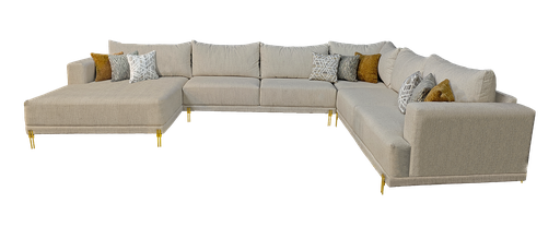 [BERL9] BEGONIA SALA EN HERRADURA 4 modulos - EC25