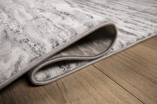 [9305] SAMIRA U5002 GRIS PLATA 240*330 E952 TAPETE - LN26 