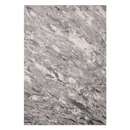 [9323] SAMIRA U5006 GRIS PLATA 160*230 TAPETE - LN26 - Quedan pocos