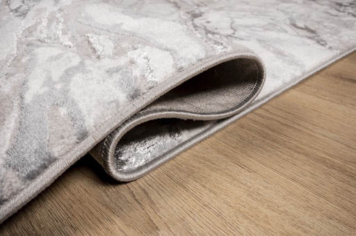 [9325] SAMIRA U5006 GRIS PLATA 240*330 TAPETE - LN25 