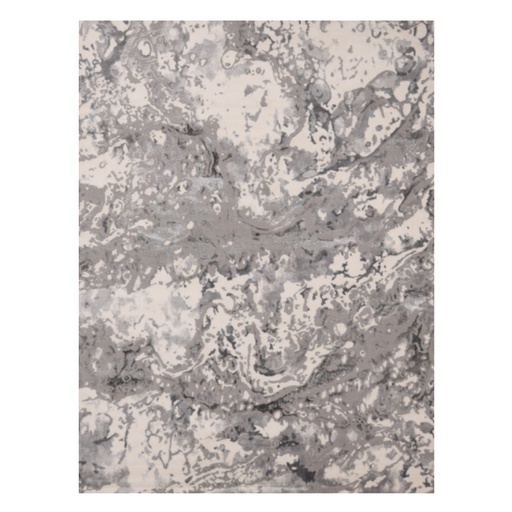 [9328] SAMIRA U5007 GRIS PLATA 160*230 TAPETE - LN25 