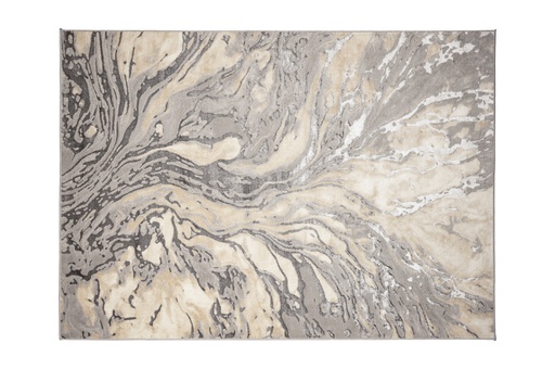 [9335] SAMIRA U5008 GRIS PLATA 240*330 TAPETE - LN26 