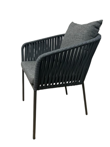 HAWAII SILLA PARA EXTERIOR CON 2 cojines - M25 *agotado en gris solo disponibles piezas en tienda