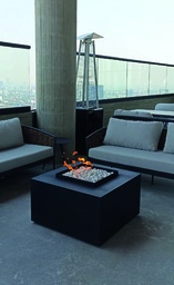 [PT-CHG-S-SF-MANUALMESA] SQUARE SHORT FIRETABLE CHIMENEA MANUAL DE ACERO - HF
