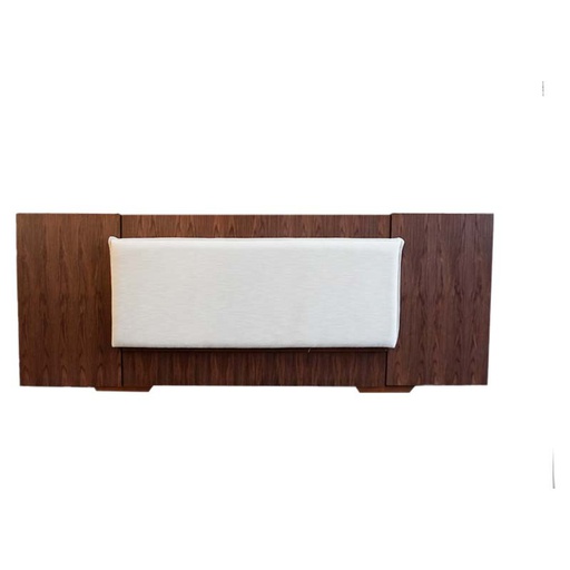 [CA1970CN-03] FINN/PLUMAGGIO CABECERA DE CAMA NOGAL KING SIZE - P25