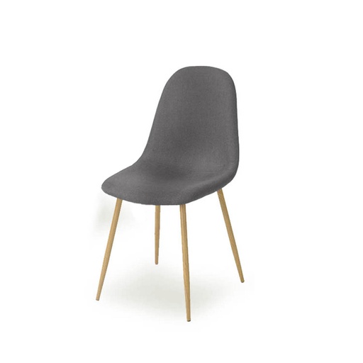 PAXTON SILLA GRIS CÁLIDO - RTA A chic *piezas unicas disponibles en tienda