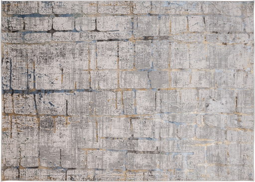 [10470] ADARA T2254 VERDE ORO 160*230 ALFOMBRA TAPETE - LN