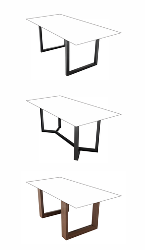 PIEDRA RECTANGULAR 135x180cm MESA DE COMEDOR - MG25
