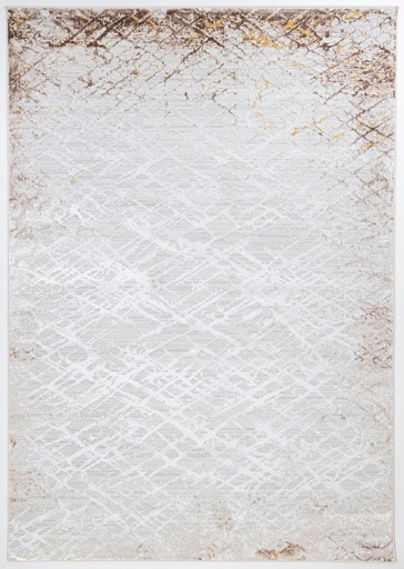 [12403] BALTEA R1011 GRIS CREMA ORO 160*230 TAPETE - LN26