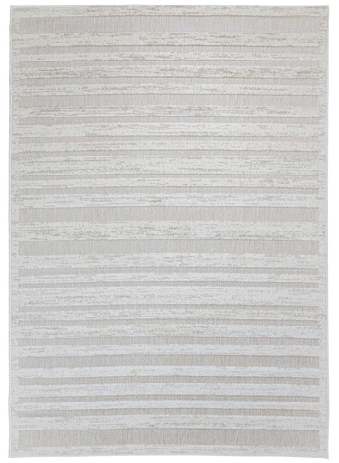 [12926] BELINA U6053 BEIGE MARFIL 240*330 TAPETE PARA EXTERIOR - LN25