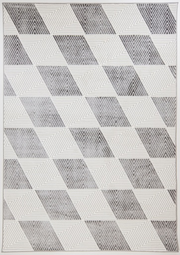 [12261] BRENTA U9006 GRIS CREMA 160*230 TAPETE - LN